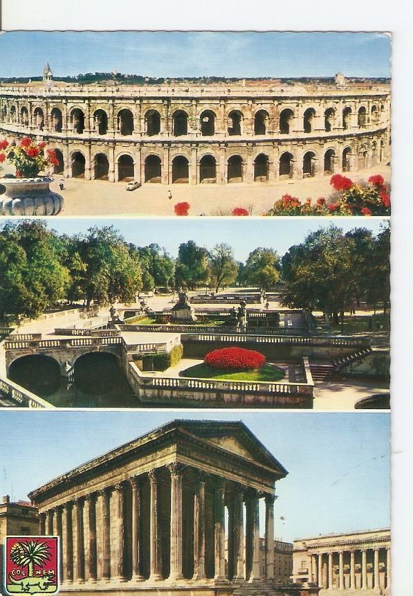 Postal 034515 : Nimes (Gard). Francia