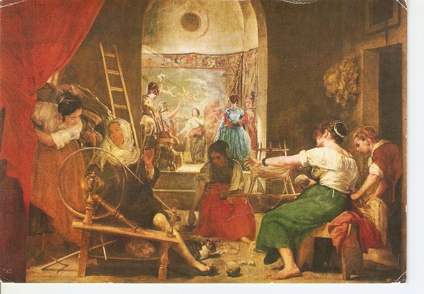 Postal 037494 : Velazquez. Las Hilanderas