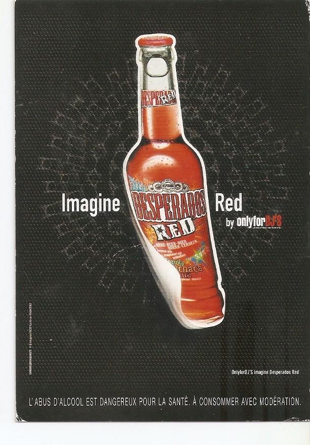 Postal 040383 : Imagine Desperados Red