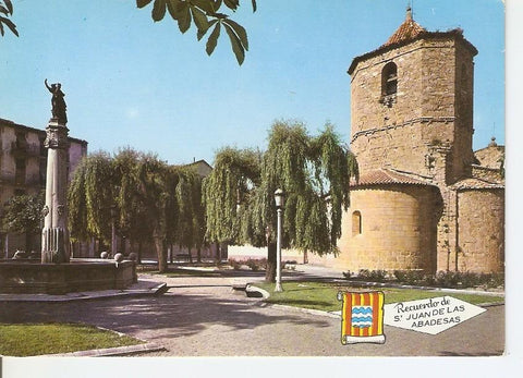 Postal 040981 : San Juan de las Abadesas. Iglesia de San Pol