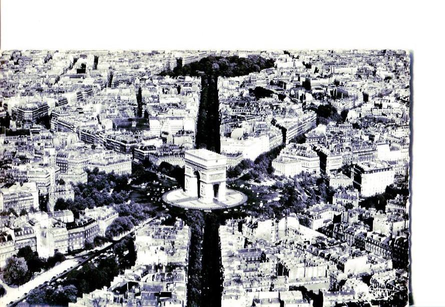 Postal 16341: PARIS - LEtoile et ARC de Troimphe
