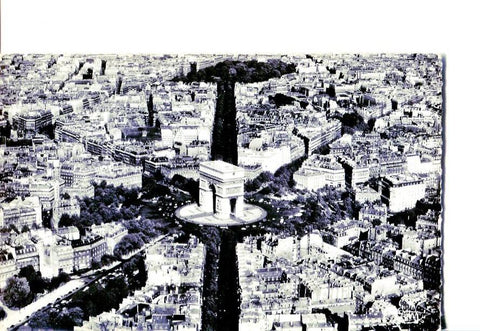 Postal 16341: PARIS - LEtoile et ARC de Troimphe