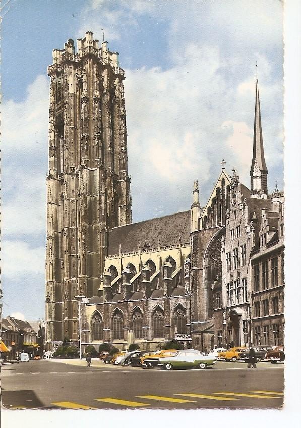Postal 041976 : Malines. Cathedrale St. Rombaut