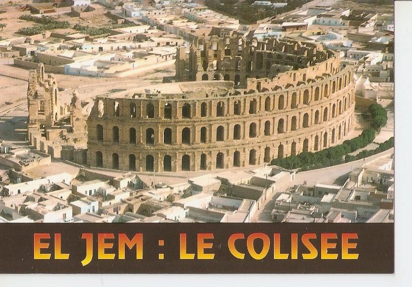 Postal 043109 : El Jem: Le Colisee. Tunisie