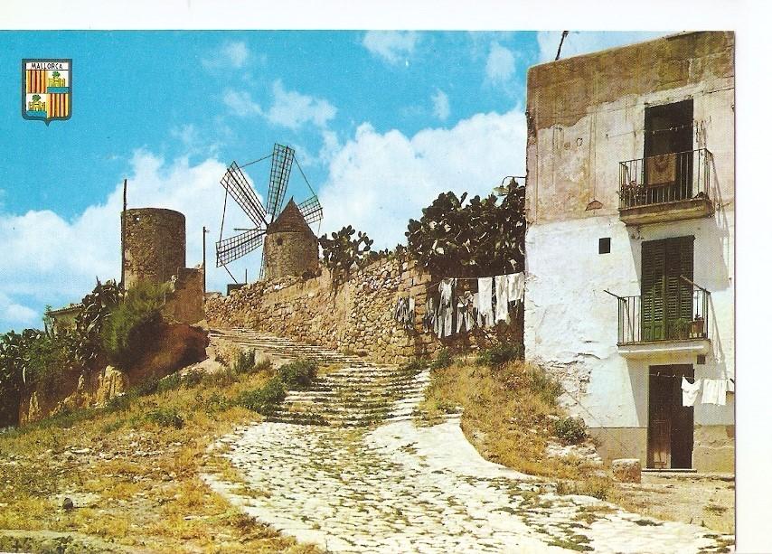 Postal 043379 : Mallorca. Palma. Molinos de Es Jonquet
