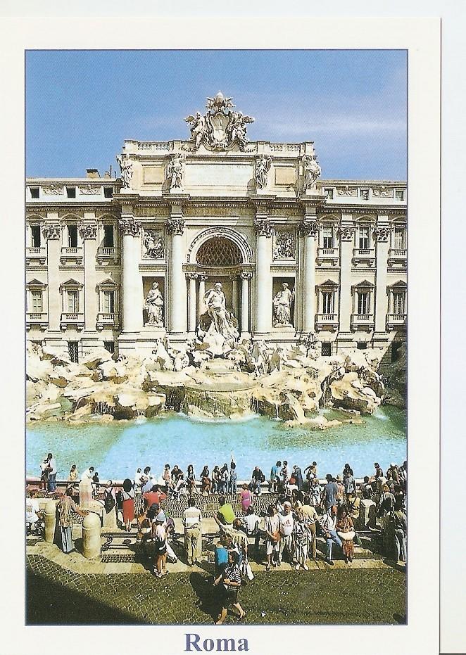 Postal 043928 : Roma. Fountain of Trevi