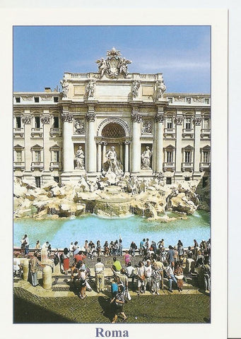 Postal 043928 : Roma. Fountain of Trevi