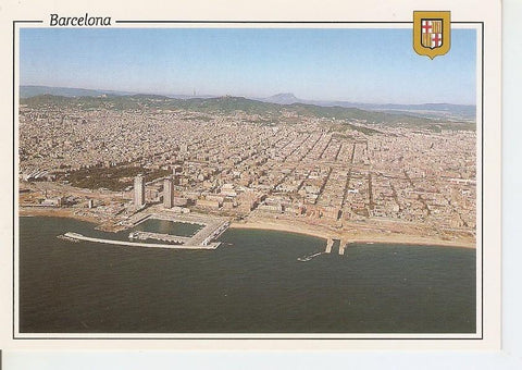 Postal 046660 : Barcelona. Vista panoramica