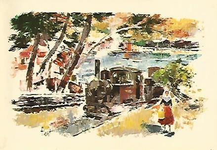 POSTAL 52823: FERROCARRIL DE PALMA A SOLLER. 1912-1929