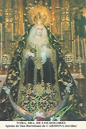 POSTAL 54150: Nuestra Señora de los Dolores. Carmona. Sevilla