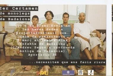 Postal 047720 : 1er Certamen de monolegs de Badalona
