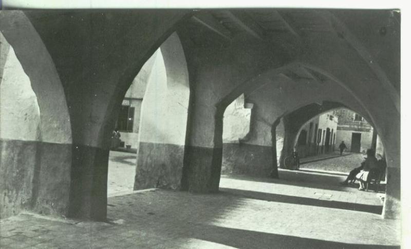 Postal 001096: Ciudadela-Menorca: Porches de la plaza de España