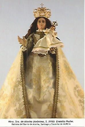 POSTAL 54237: Nuestra Señora de Atocha. Murcia