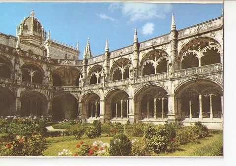 Postal 038635 : Lisboa - Portugal. Claustro dos Jeronimos