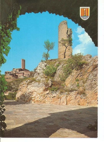 Postal 048708 : Torreciudad (Huesca). Torre Medieval y edificions del centro de Formacion Social
