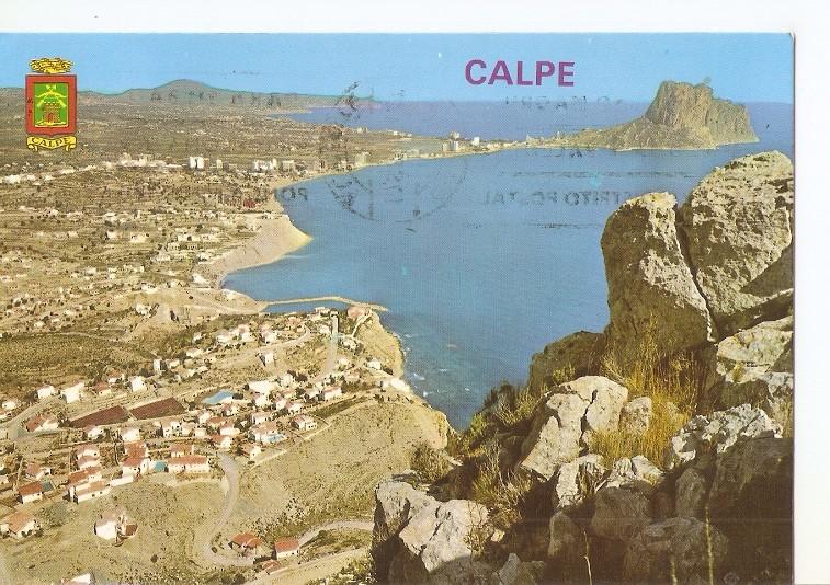 Postal 049047 : Calpe (Alicante). Vista panoramica