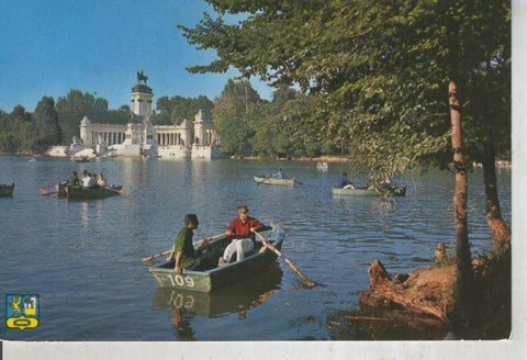 Postal 011999: Estanque del retiro de Madrid