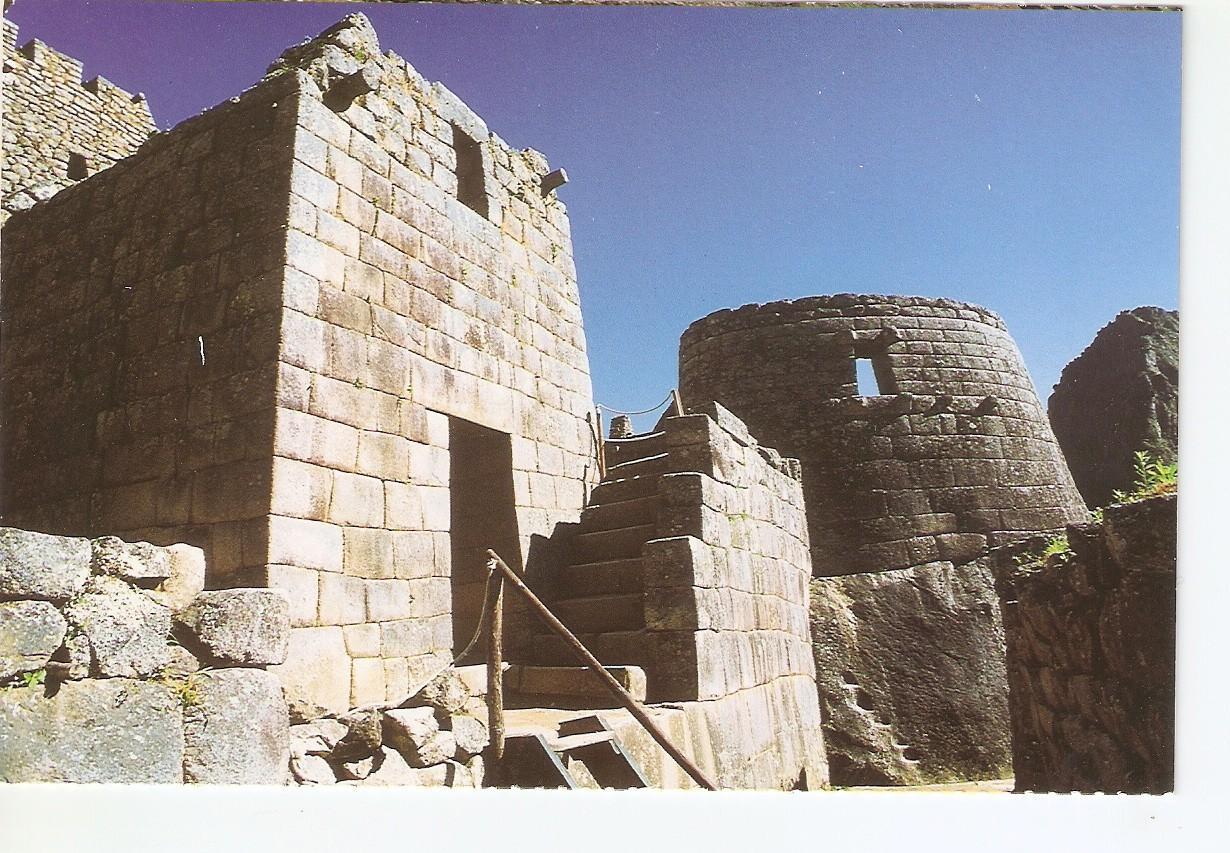 Postal 038015 : Palacio de la Ñusta y Templo del Sol. Peru