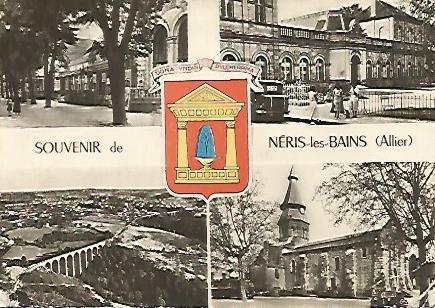 POSTAL 17734: NERIS LES BAINS