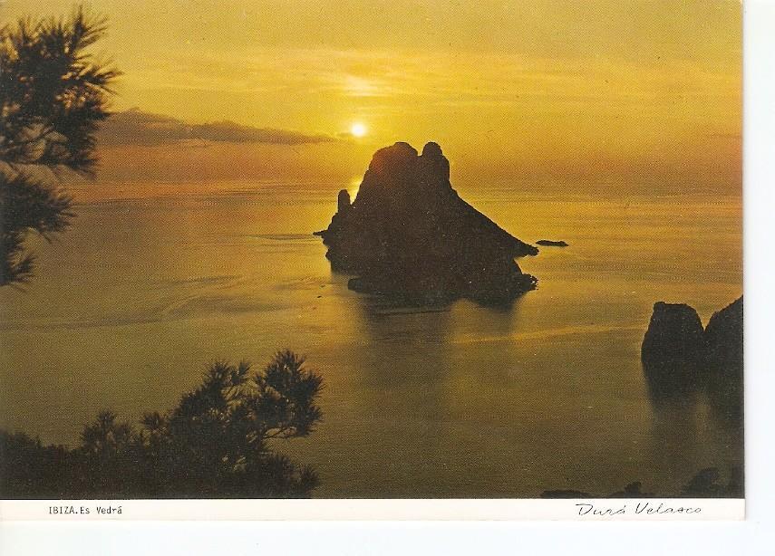 Postal 035115 : Ibiza. Es Vedra Dura Velasco. San Jose (Ibiza). Puesta de Sol