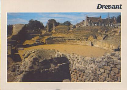 POSTAL 61117: Les ruines romaines Drevant