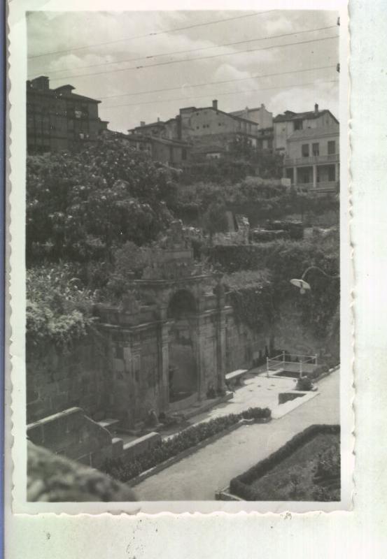 Postal 014032: Fuente de las Burgas en Orense