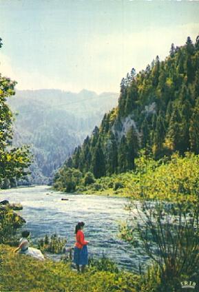 POSTAL 57127: Au Bord de l Eau