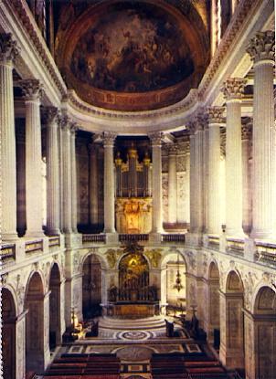 POSTAL 57134: Versailles Le château La chapelle Royale
