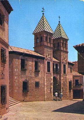 POSTAL 57162: Palma de Mallorca Pueblo Español Puerta vieja de Bisagra (Toledo)