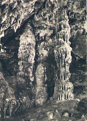 POSTAL 57180: La Grotte de Presque St Cere (Lot) La Salle Haute