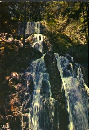 POSTAL 57187: Cascade du Tendon Vosges