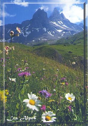 POSTAL 57209: Les Alpes