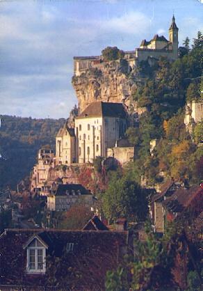POSTAL 57213: Rocamadour (Lot) Les Maisons sur le Ruisseau