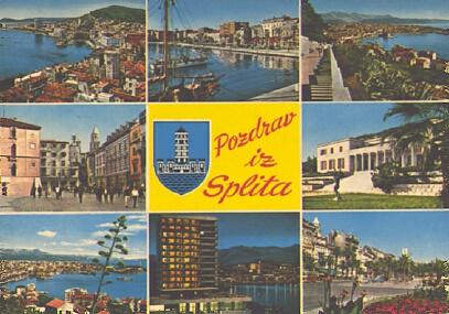 POSTAL 57276: Pozdrav iz Splita