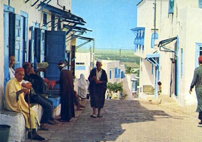 POSTAL 57287: Sidi Bou Said (Tunisie)