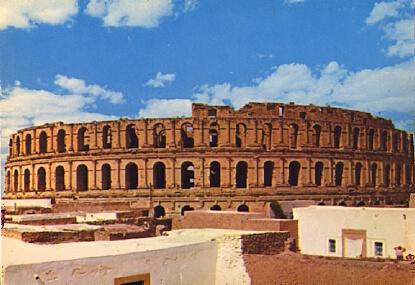 POSTAL 57289: El Jem Le Colisee