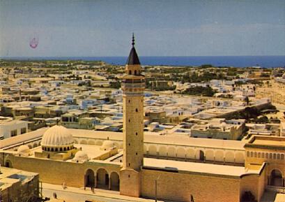 POSTAL 57295: Monastir (Tunisie) Vue generale