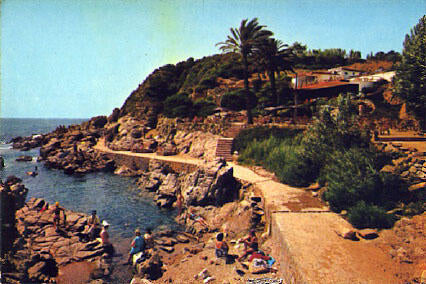 POSTAL 57311: Cala Banys Bar-Dancing Lloret de Mar Costa Brava