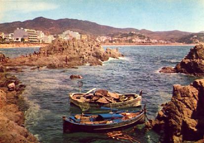 POSTAL 57315: Lloret de Mar (Costa Brava) Vista parcial