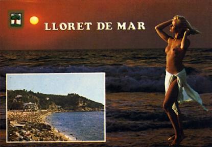 POSTAL 57325: Lloret de Mar (Costa Brava) Diversos aspectos
