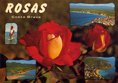 POSTAL 57333: Rosas (Costa Brava) diferentes aspectos