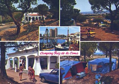 POSTAL 57346: Camping Puig de la Coma Palamos (Costa Brava)