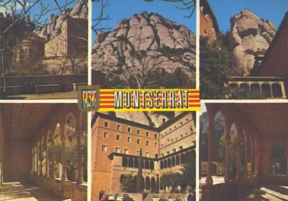 POSTAL 57350: Montserrat diversos aspectos