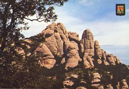 POSTAL 57356: Montserrat “Sant Benet La Momia”