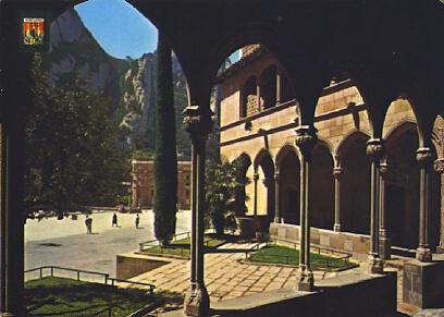 POSTAL 57361: Montserrat Detalle del Barrio Gotico