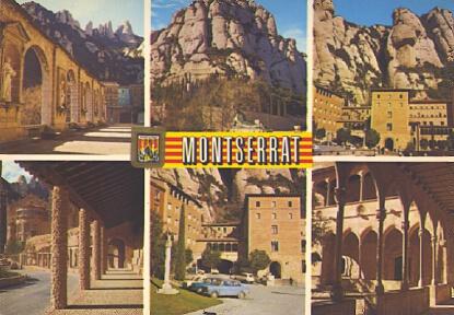 POSTAL 57366: Montserrat diversos aspectos