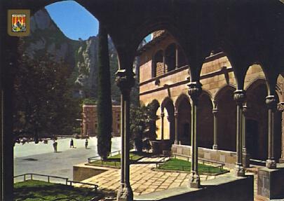 POSTAL 57371: Montserrat detalle del Barrio Gotico