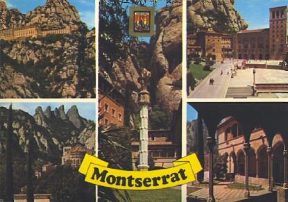 POSTAL 57376: Montserrat bellos aspectos