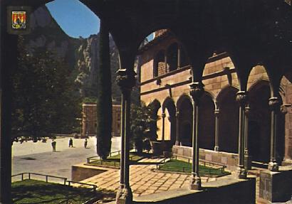 POSTAL 57379: Montserrat detalle del Barrio Gotico