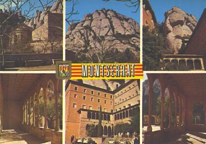 POSTAL 57382: Montserrat diversos aspectos
